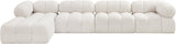 Ames Boucle Fabric Sectional - Modern Modular Design for Stylish Living Spaces and Endless Configurations