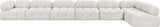 Ames Boucle Fabric Sectional - Modern Modular Design for Stylish Living Spaces and Endless Configurations