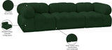 Ames Boucle Fabric Modular Sofa - Elevate Your Living Space with Modern Sophistication and Style