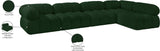 Ames Boucle Fabric Sectional - Modern Modular Design for Stylish Living Spaces and Endless Configurations