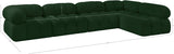 Ames Boucle Fabric Sectional - Modern Modular Design for Stylish Living Spaces and Endless Configurations