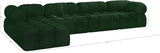 Ames Boucle Fabric Sectional - Modern Modular Design for Stylish Living Spaces and Endless Configurations