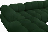 Ames Boucle Fabric Sectional - Modern Modular Elegance for Stylish Living Room Transformations