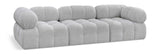 Ames Boucle Fabric Modular Sofa - Elevate Your Living Space with Modern Sophistication and Style