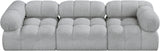Ames Boucle Fabric Modular Sofa - Elevate Your Living Space with Modern Sophistication and Style