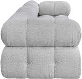 Ames Boucle Fabric Modular Sofa - Elevate Your Living Space with Modern Sophistication and Style