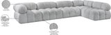 Ames Boucle Fabric Sectional - Modern Modular Design for Stylish Living Spaces and Endless Configurations