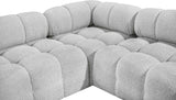 Ames Boucle Fabric Sectional - Modern Modular Design for Stylish Living Spaces and Endless Configurations