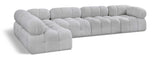 Ames Boucle Fabric Sectional - Modern Modular Design for Stylish Living Spaces and Endless Configurations