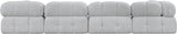 Ames Boucle Fabric Sectional - Modern Modular Design for Stylish Living Spaces and Endless Configurations