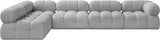 Ames Boucle Fabric Sectional - Modern Modular Design for Stylish Living Spaces and Endless Configurations