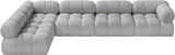 Ames Boucle Fabric Sectional - Modern Modular Design for Stylish Living Spaces and Endless Configurations
