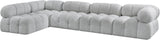 Ames Boucle Fabric Sectional - Modern Modular Design for Stylish Living Spaces and Endless Configurations