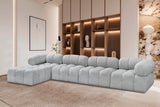 Ames Boucle Fabric Sectional - Modern Modular Design for Stylish Living Spaces and Endless Configurations