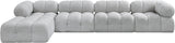 Ames Boucle Fabric Sectional - Modern Modular Design for Stylish Living Spaces and Endless Configurations