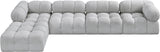 Ames Boucle Fabric Sectional - Modern Modular Design for Stylish Living Spaces and Endless Configurations