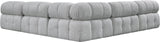 Ames Boucle Fabric Modular Sectional - Modern Elegance for Stylish Living Spaces and Endless Designs