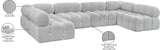 Ames Modern Boucle Fabric Sectional - Elevate Your Living Space with Stylish Modular Design Options
