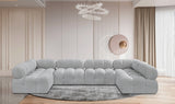 Ames Modern Boucle Fabric Sectional - Elevate Your Living Space with Stylish Modular Design Options