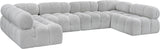 Ames Modern Boucle Fabric Sectional - Elevate Your Living Space with Stylish Modular Design Options