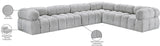 Ames Modular Sectional Sofa - Elevate Your Living Space with Elegant Boucle Fabric Design and Style