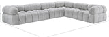 Ames Modular Sectional Sofa - Elevate Your Living Space with Elegant Boucle Fabric Design and Style
