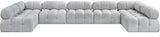 Ames Boucle Fabric Sectional - Modern Modular Design for Stylish Living Spaces & Endless Configurations