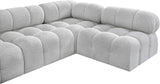 Ames Boucle Fabric Sectional - Modern Modular Design for Stylish Living Spaces and Endless Configurations