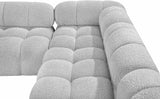 Ames Boucle Fabric Sectional - Modern Modular Design for Stylish Living Spaces and Endless Configurations