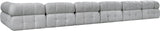 Ames Boucle Fabric Sectional - Modern Modular Design for Stylish Living Spaces and Endless Configurations