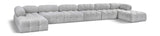 Ames Boucle Fabric Sectional - Modern Modular Design for Stylish Living Spaces & Endless Configurations