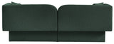 Marcel Contemporary Sofa with Curved Back Design, Plush Comfort, and Elegant Boucle Fabric Finish