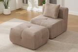 NEXO 31" Chair with Ottoman