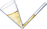 Champagne Shooter - Chug Flutes Guzzler Glasses Unique Gifts, Reusable Acrylic 6pk