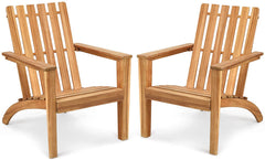 Adirondack Chair Acacia Wood Outdoor Armchairs