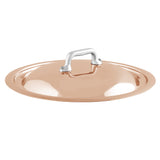 Mauviel Copper Curved Lid With Cast Stainless Steel Handle, 7-In