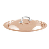 Mauviel Copper Curved Lid With Cast Stainless Steel Handle, 7.8-In