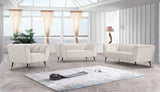 Beaumont Velvet Sofa - Luxurious Black Upholstery with Gold-Tipped Legs & Deep Tufted Comfort Design