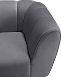 Beaumont Velvet Sofa - Luxurious Black Upholstery with Gold-Tipped Legs & Deep Tufted Comfort Design