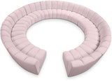 Infinity - 12 Piece Velvet Modular Sectional