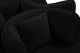 Circlet Velvet Round Sofa Settee with Gold Iron Legs - Elegant Contemporary Design for Your Home