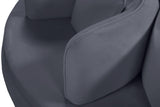 Circlet Velvet Round Sofa Settee with Gold Iron Legs - Elegant Contemporary Design for Your Home