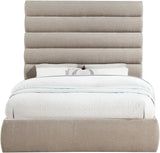 Adam - Chenille Fabric Bed With 70.5" Headboard