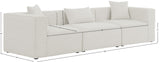 Cube Modular Sofa - Elegant Linen Textured Upholstery for Custom Comfort and Contemporary Style