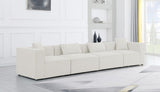 Cube Modular Sofa - Elegant Linen Textured Upholstery for Custom Comfort and Contemporary Style