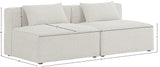 Cube Modular Sofa - Elegant Linen Textured Upholstery for Custom Comfort and Contemporary Style