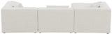 Cube Modular Sectional Sofa - Elegant Linen Textured Design for Customizable Comfort & Style