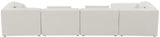 Cube Modular Sectional Sofa - Elegant Linen Textured Design for Customizable Comfort & Style