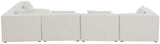 Cube Modular Sectional Sofa - Elegant Linen Textured Design for Customizable Comfort & Style
