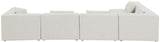 Cube Modular Sectional Sofa - Elegant Linen Textured Design for Customizable Comfort & Style